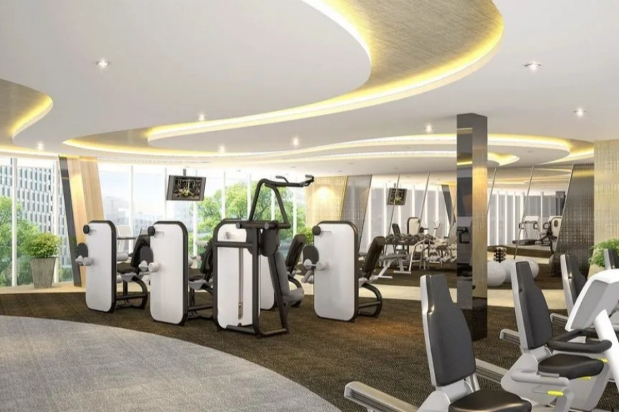 Phòng Gym tại chung cư Palm Garden