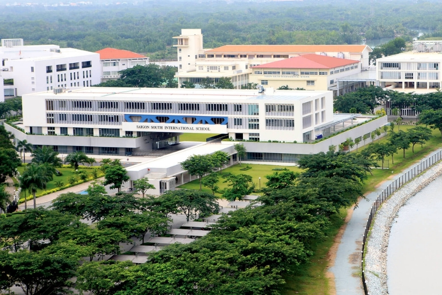 Xung quanh Palm Garden tập trung nhiều trường quốc tế hàng đầu khu vực