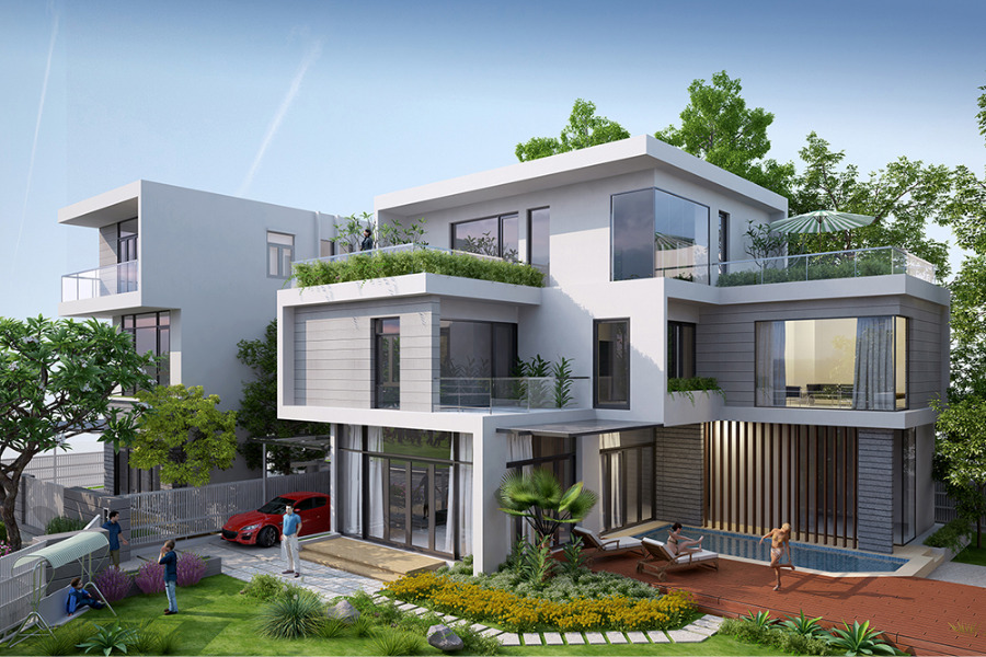 Biệt thự đơn lập thường có diện tích tối thiểu từ 200m2 trở lên, đảm bảo đủ không gian cho việc xây dựng nhà ở, sân vườn và các tiện ích khác Biệt thự đơn lập thường có diện tích tối thiểu từ 200m2 trở lên, đảm bảo đủ không gian cho việc xây dựng nhà ở, sân vườn và các tiện ích khác