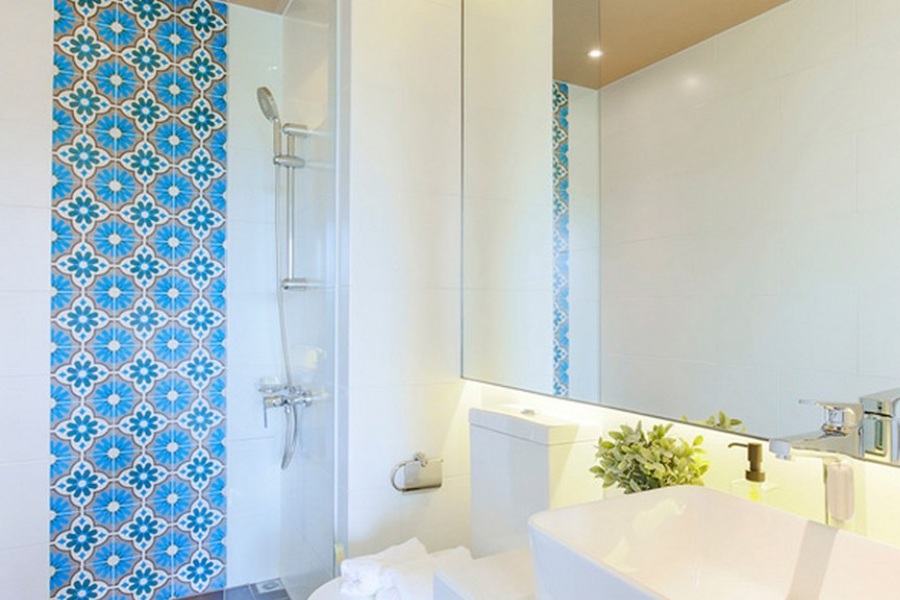 Phòng tắm nhà mẫu của dự án căn hộ Palm Spring - Palm City quận 2