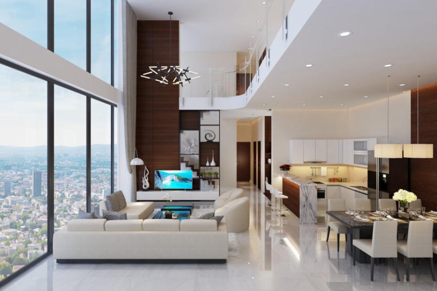 Căn hộ dịch vụ cao cấp thường được xây dựng tại các khu vực trung tâm thành phố sầm uất hoặc những điểm du lịch nổi tiếng
