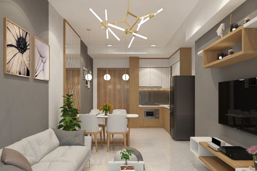 Diện tích căn hộ dịch vụ 2 phòng ngủ thường không phù hợp cho gia đình đa thế hệ