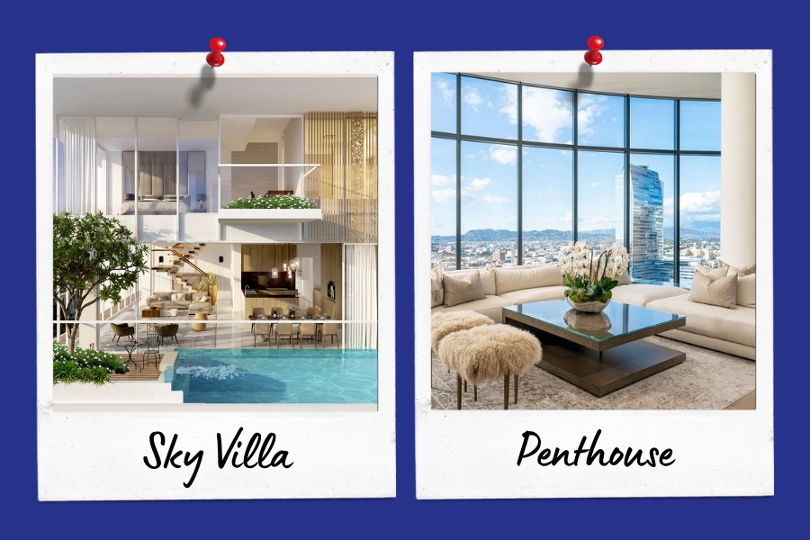 Sky Villa và Penthouse có điểm gì khác biệt? Sky Villa và Penthouse có điểm gì khác biệt?