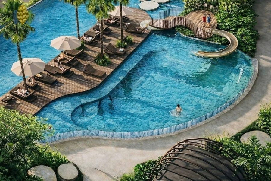 Palm City mang đến không gian sống xanh